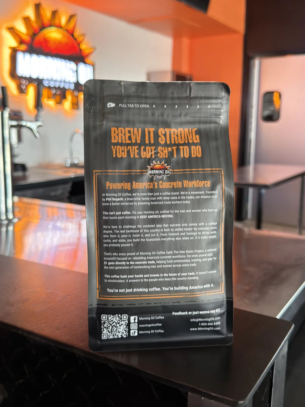 Morningwood Concrete Coffee